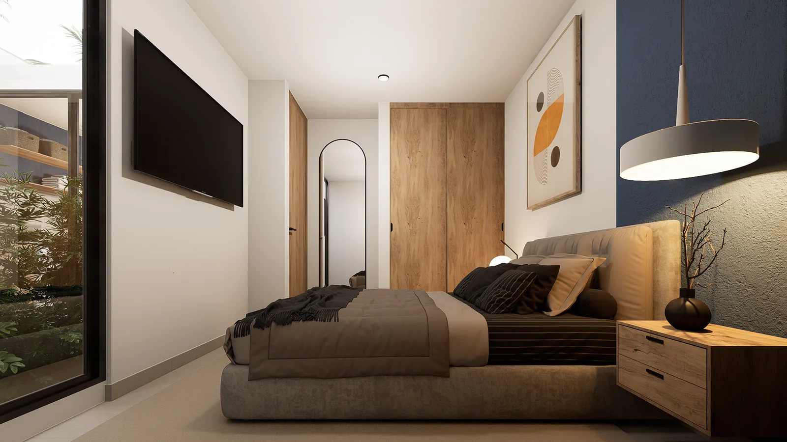 Concepto Aqua — habitación secundaria