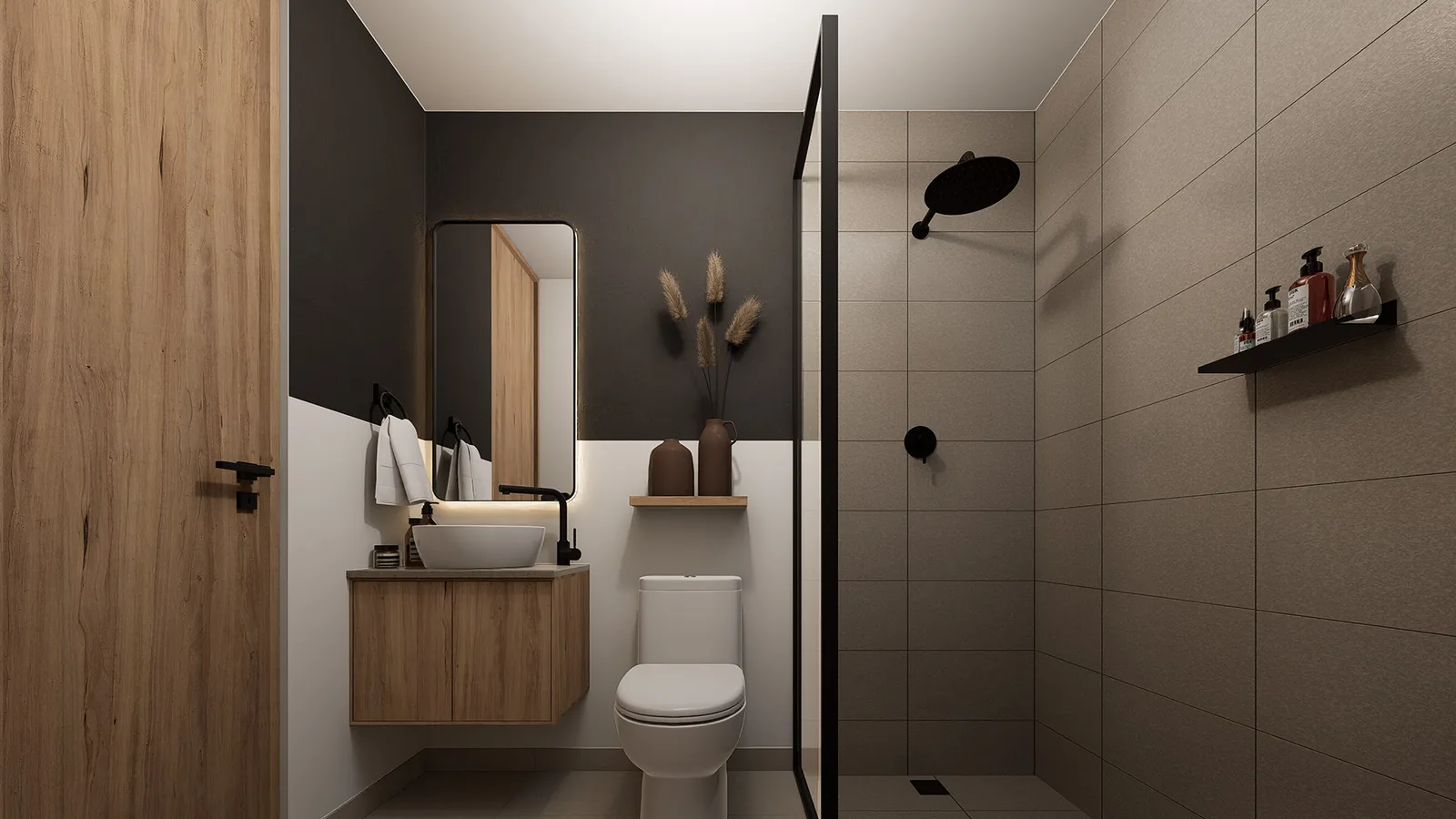 Concepto Zen — baño