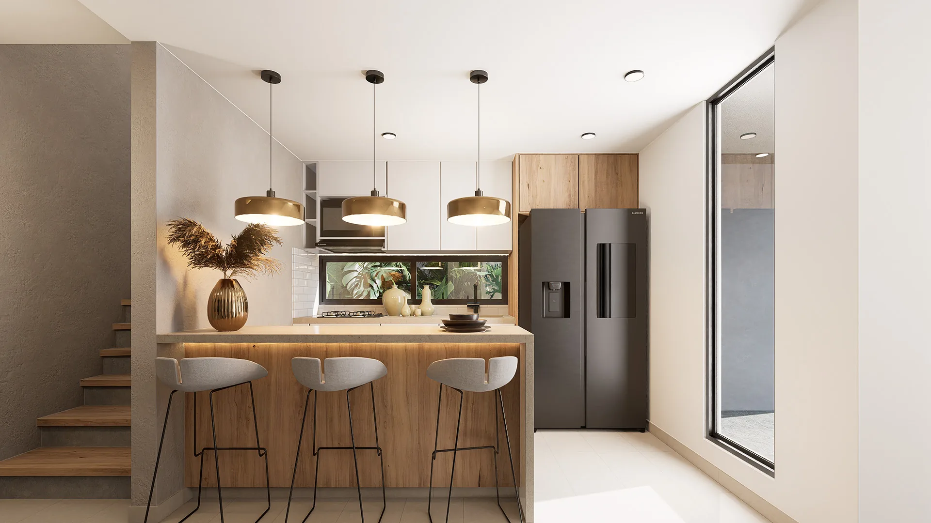 Cocina isla